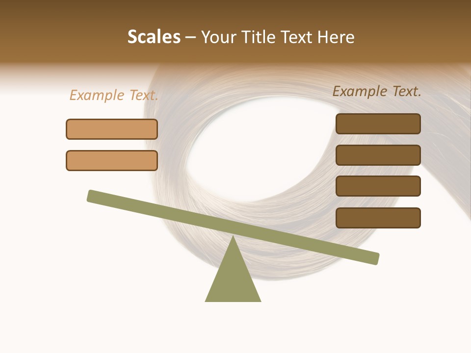 Shampoo Coiffure Hair PowerPoint Template