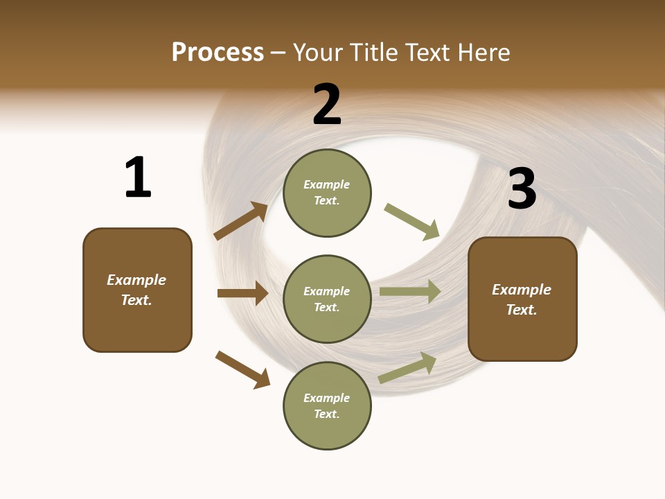 Shampoo Coiffure Hair PowerPoint Template