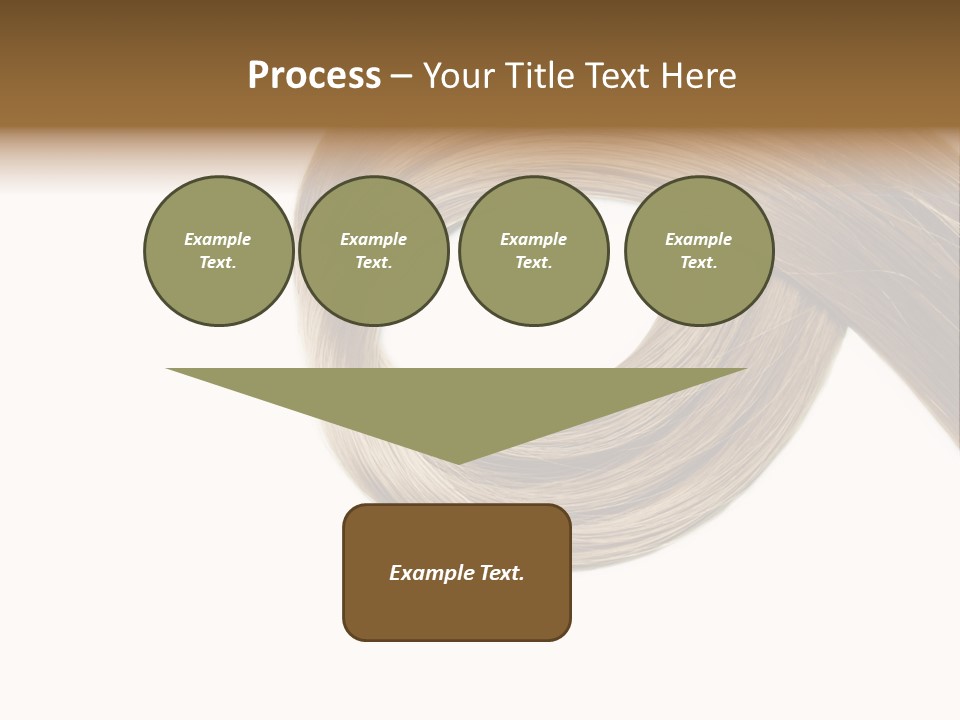 Shampoo Coiffure Hair PowerPoint Template