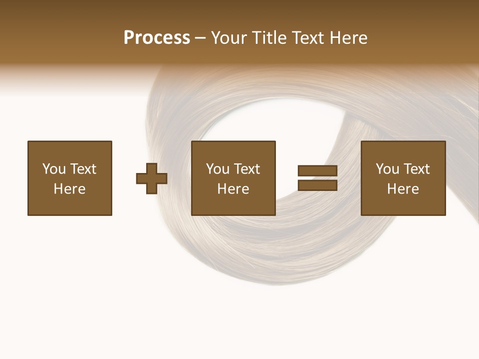 Shampoo Coiffure Hair PowerPoint Template