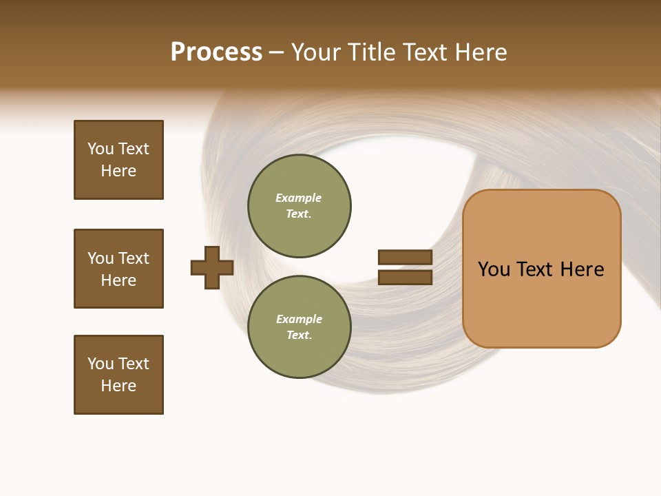 Shampoo Coiffure Hair PowerPoint Template