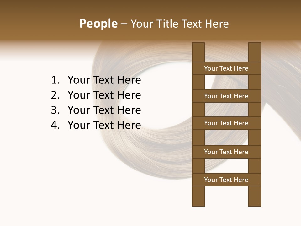 Shampoo Coiffure Hair PowerPoint Template