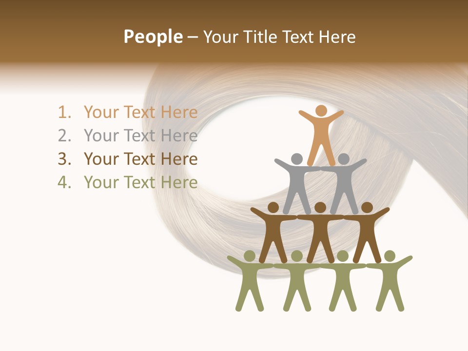 Shampoo Coiffure Hair PowerPoint Template