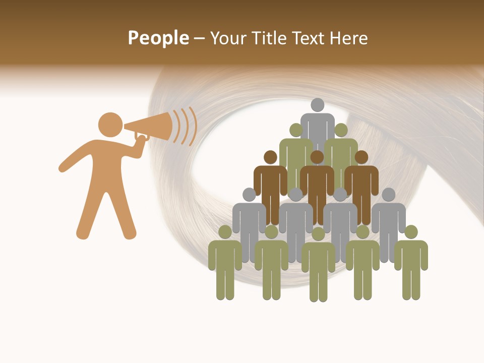 Shampoo Coiffure Hair PowerPoint Template