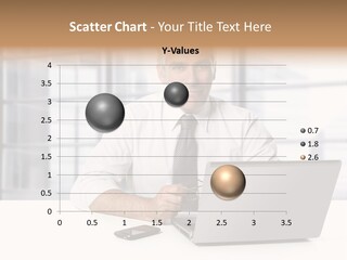 Sit People Mobile PowerPoint Template