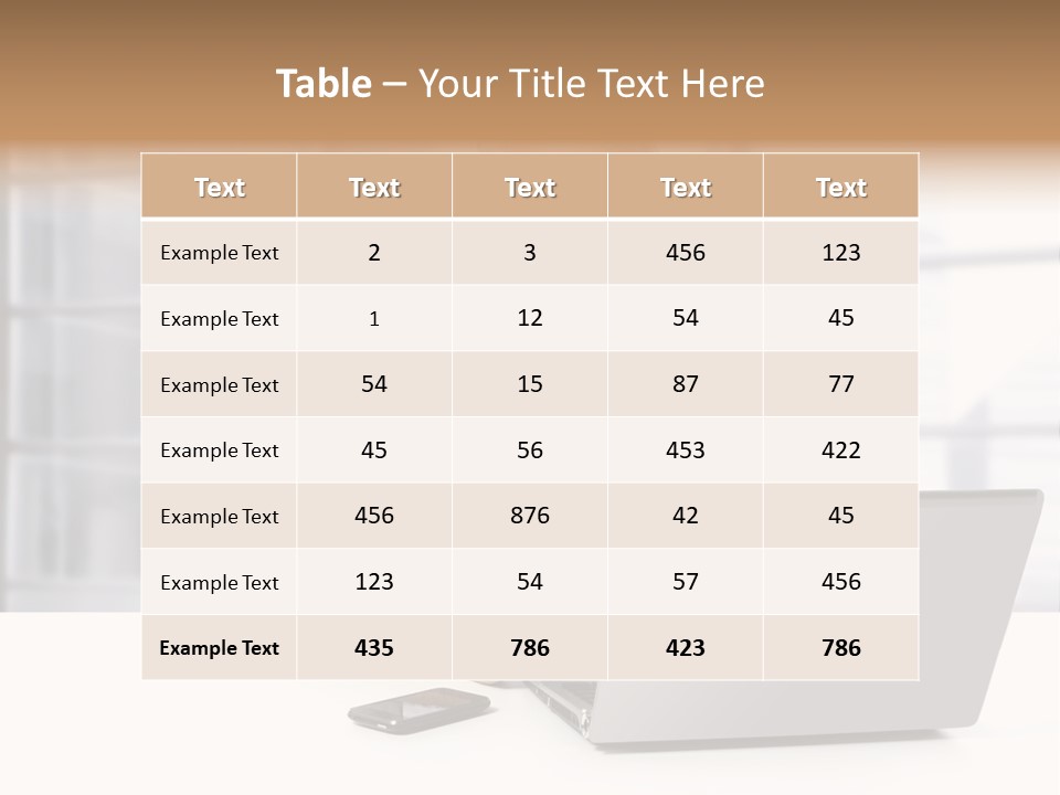 Sit People Mobile PowerPoint Template