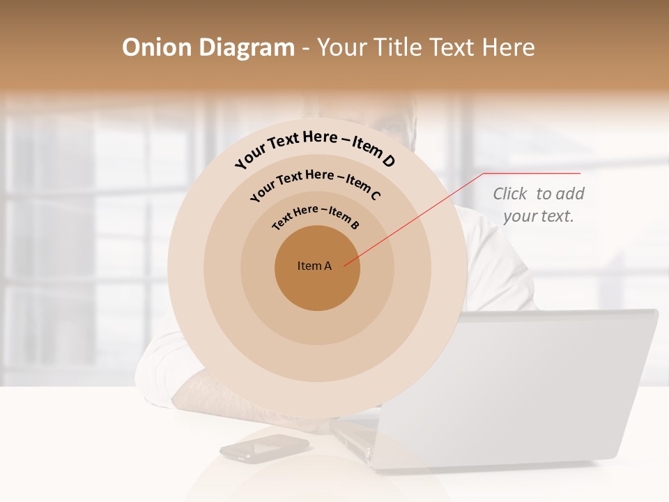 Sit People Mobile PowerPoint Template