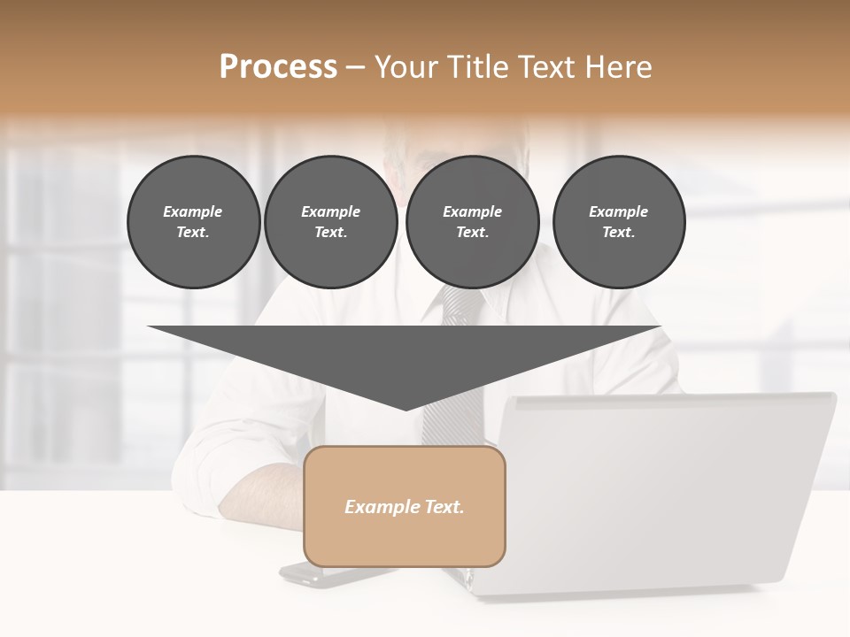 Sit People Mobile PowerPoint Template
