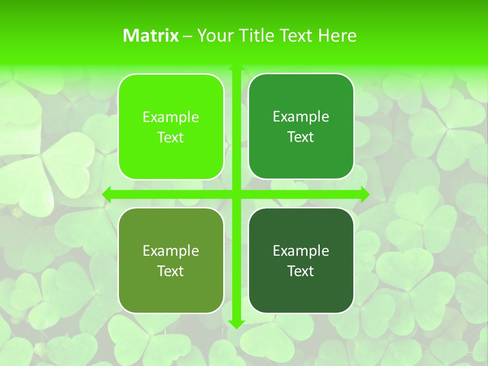 Ecology Irish Day PowerPoint Template