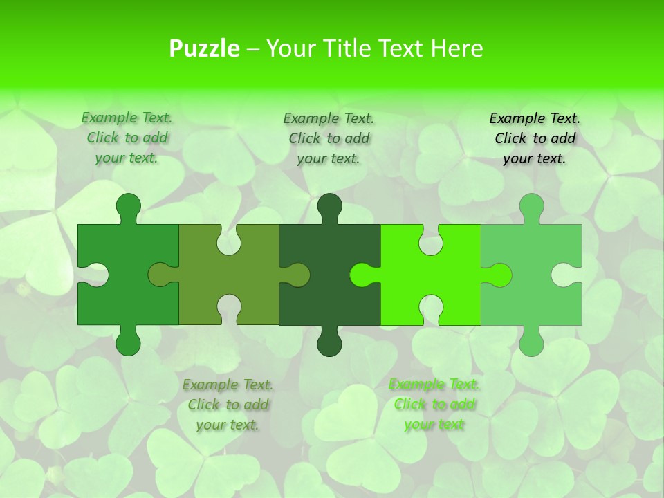 Ecology Irish Day PowerPoint Template