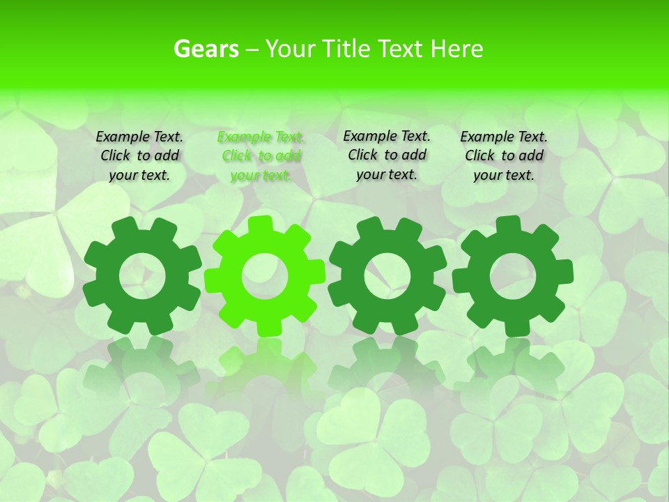 Ecology Irish Day PowerPoint Template