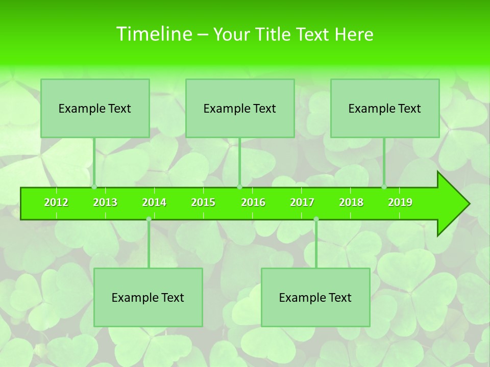 Ecology Irish Day PowerPoint Template