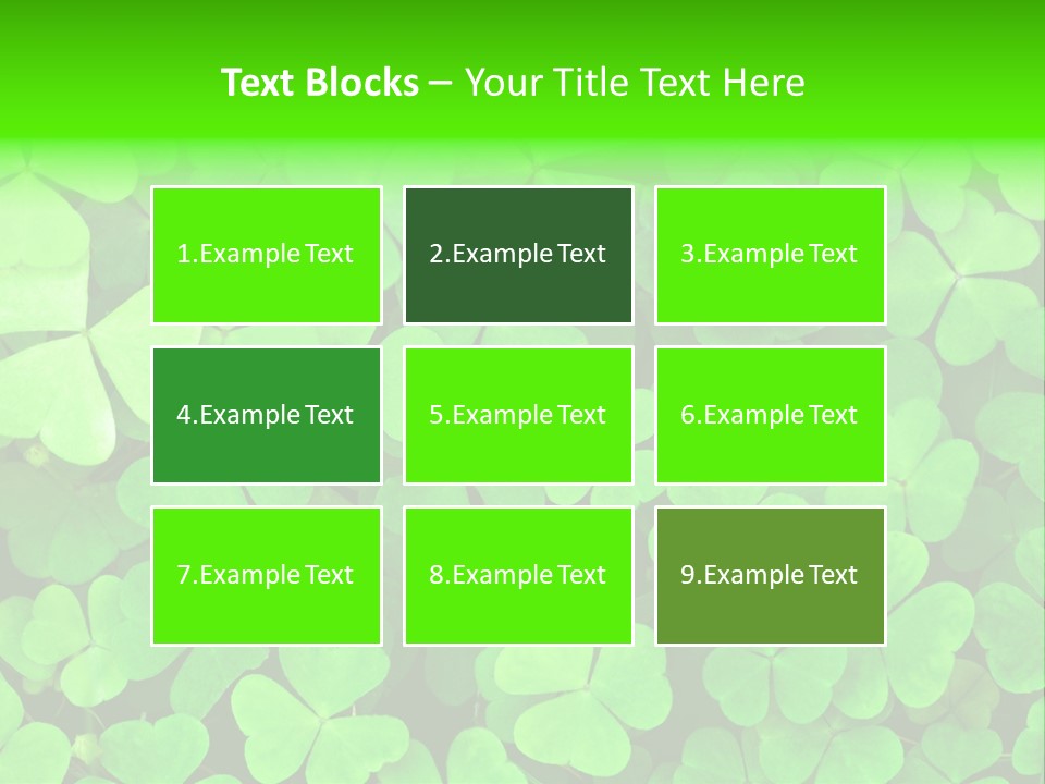 Ecology Irish Day PowerPoint Template