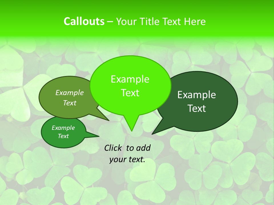 Ecology Irish Day PowerPoint Template