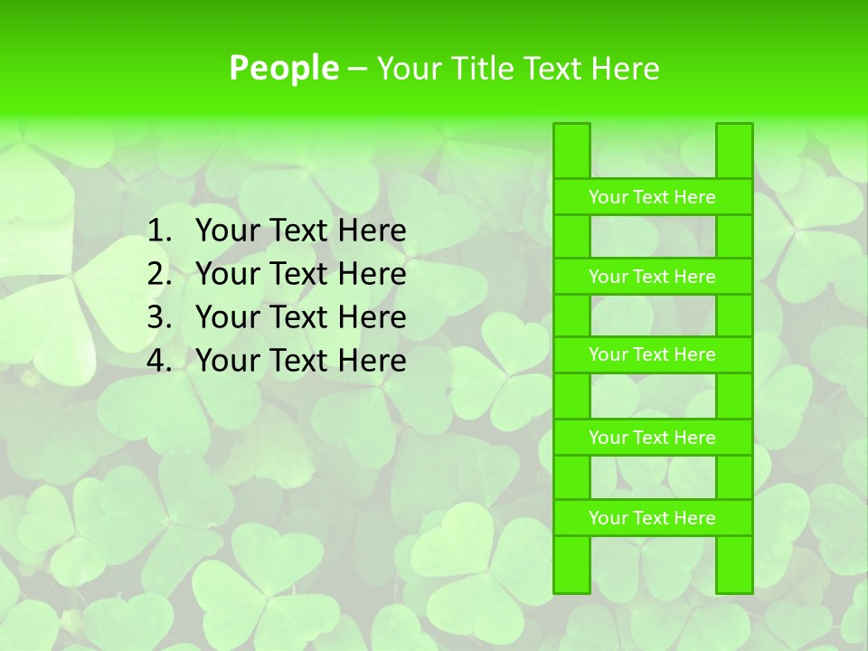 Ecology Irish Day PowerPoint Template