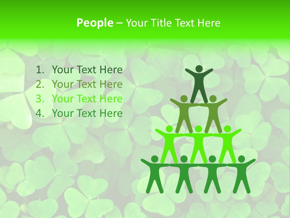 Ecology Irish Day PowerPoint Template