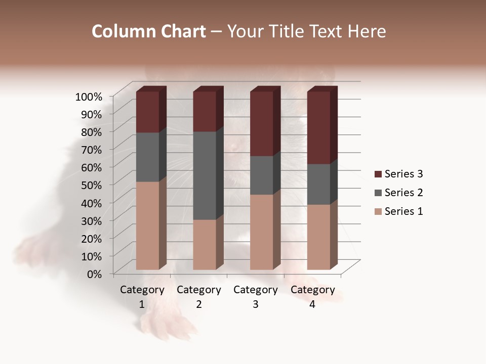 Background Tail Fluffy PowerPoint Template