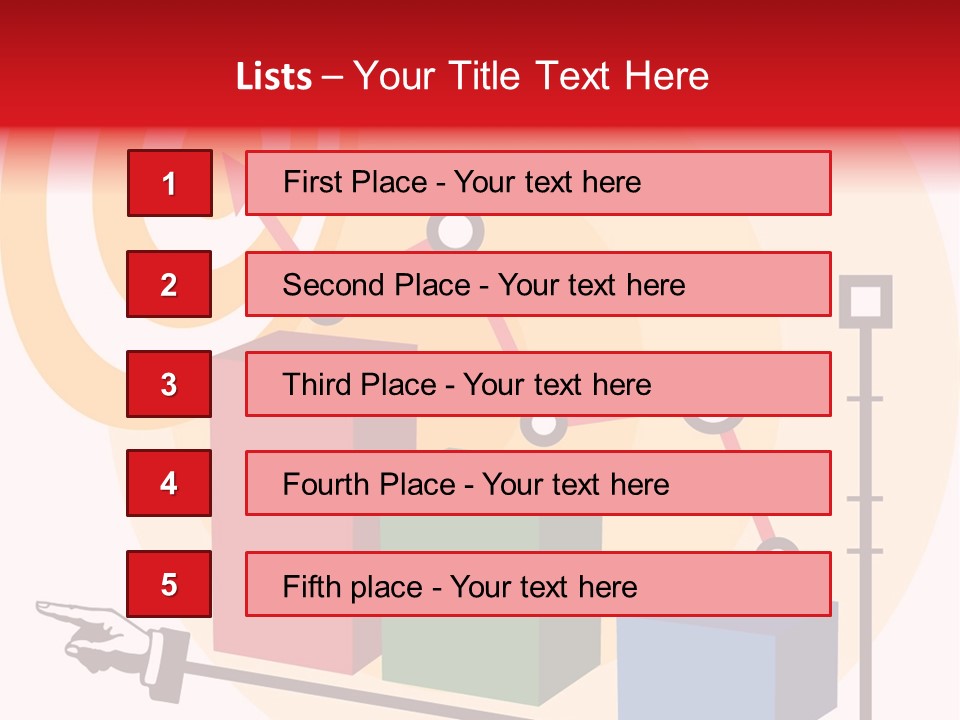 Results Graphic Illustration PowerPoint Template
