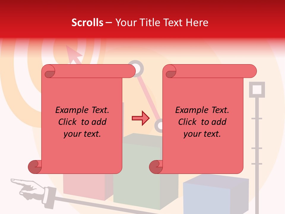 Results Graphic Illustration PowerPoint Template