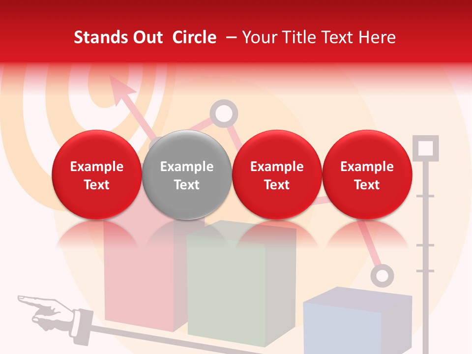 Results Graphic Illustration PowerPoint Template