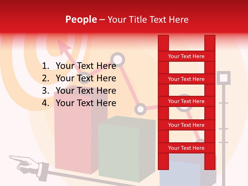 Results Graphic Illustration PowerPoint Template