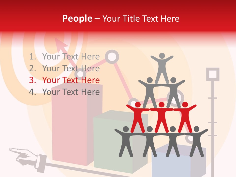 Results Graphic Illustration PowerPoint Template