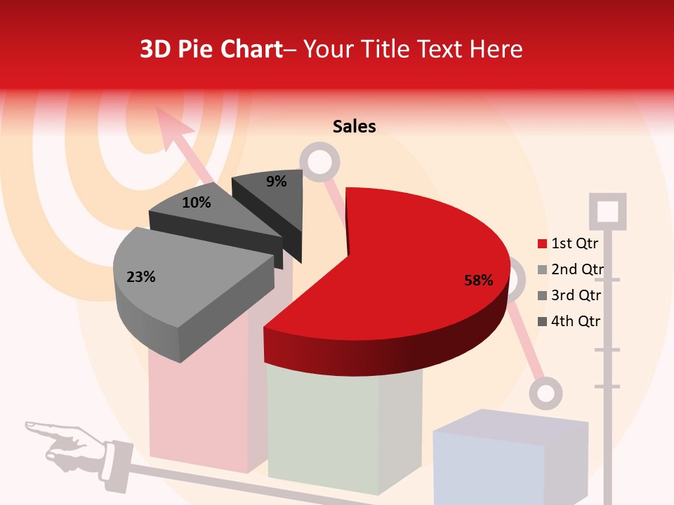Results Graphic Illustration PowerPoint Template