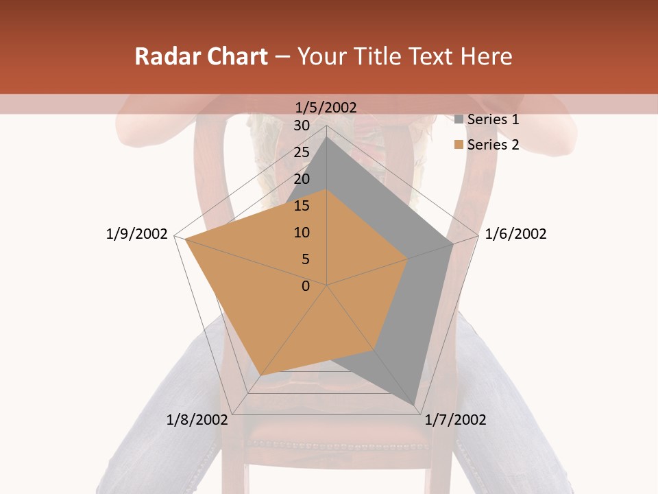 Elegance Chair Woman PowerPoint Template