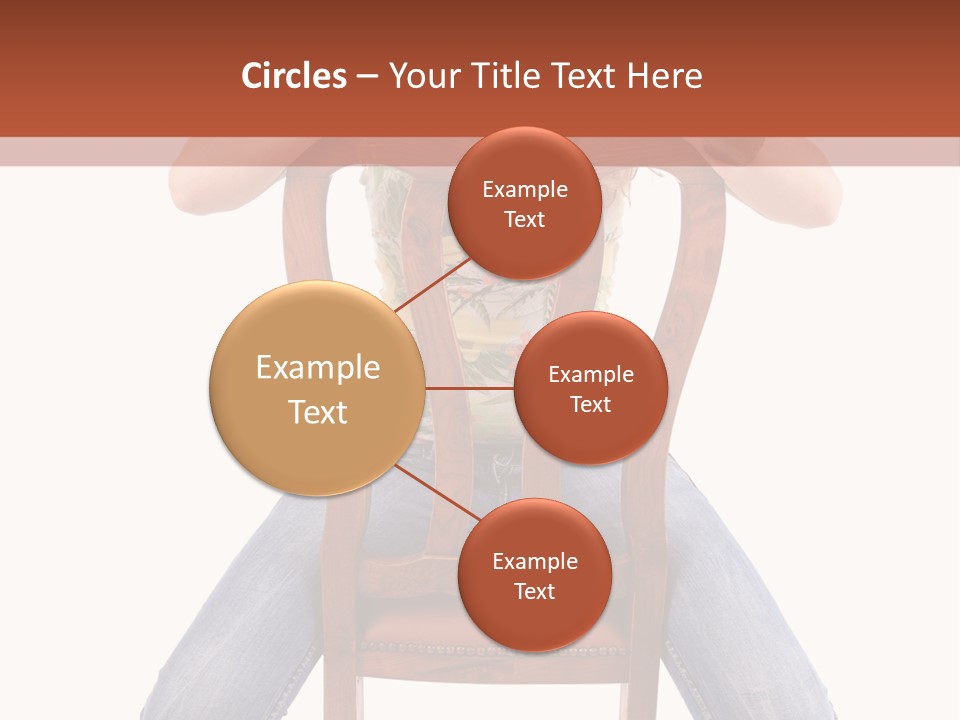 Elegance Chair Woman PowerPoint Template