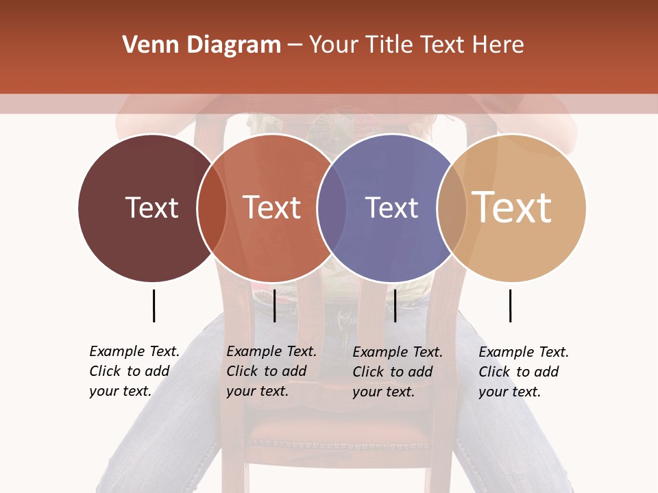 Elegance Chair Woman PowerPoint Template