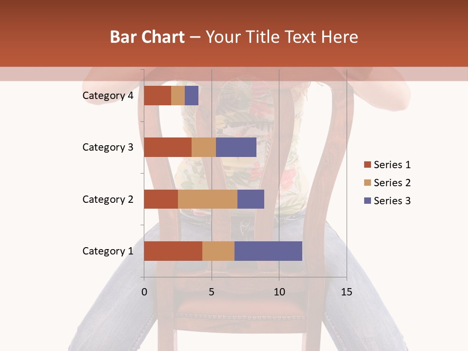 Elegance Chair Woman PowerPoint Template