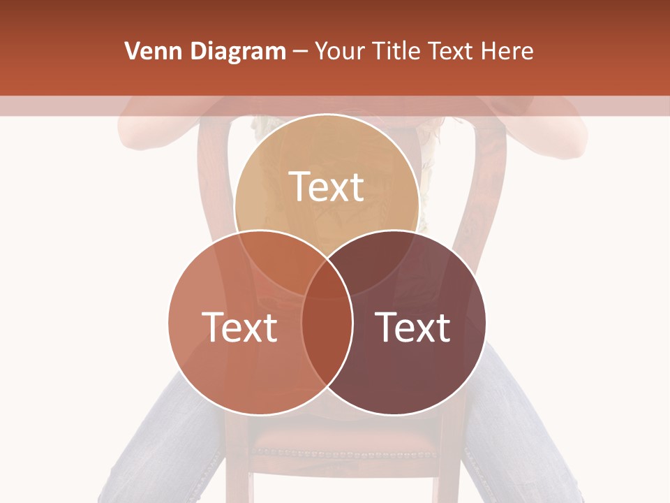 Elegance Chair Woman PowerPoint Template