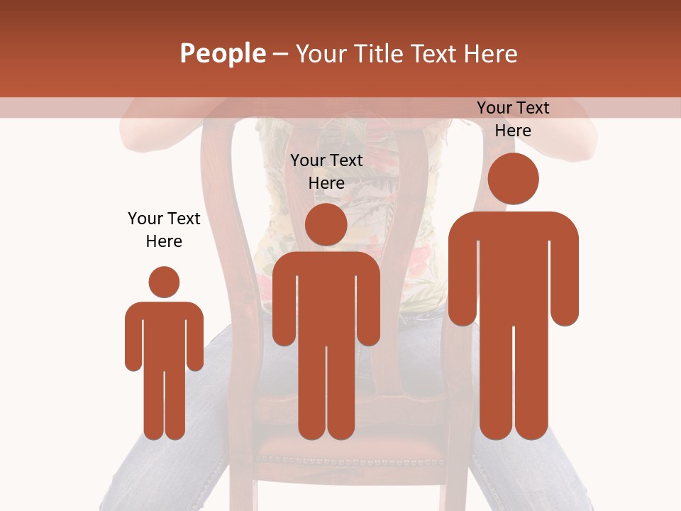 Elegance Chair Woman PowerPoint Template