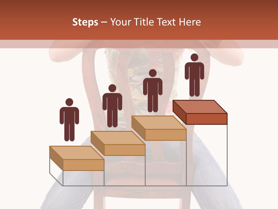 Elegance Chair Woman PowerPoint Template