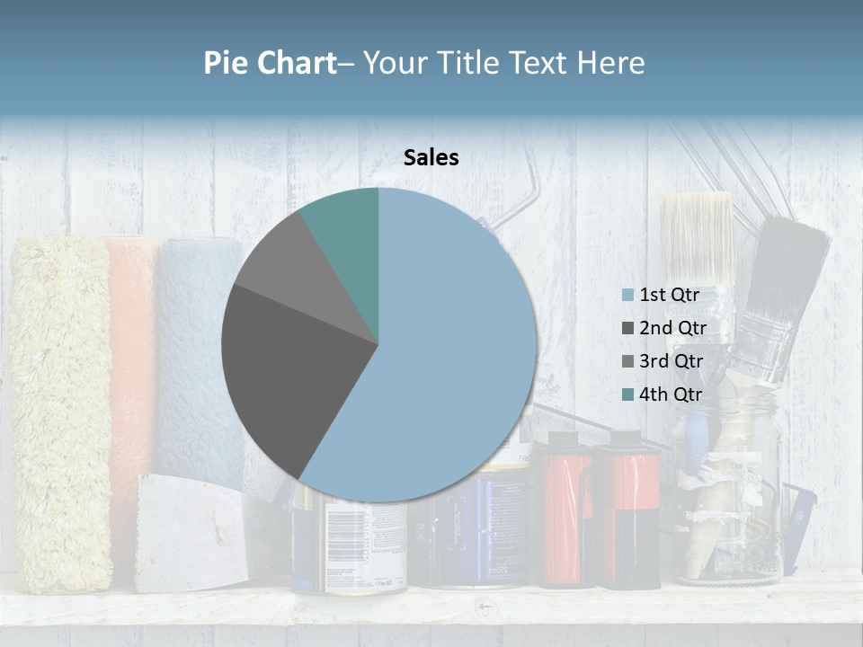 Items Bristle Indoors PowerPoint Template