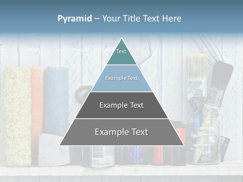 Items Bristle Indoors PowerPoint Template