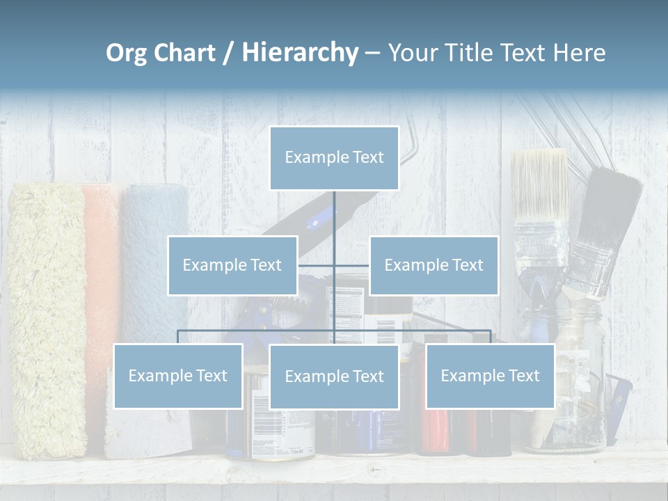 Items Bristle Indoors PowerPoint Template