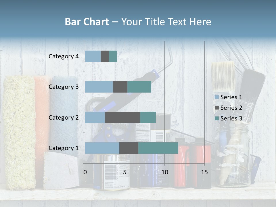 Items Bristle Indoors PowerPoint Template
