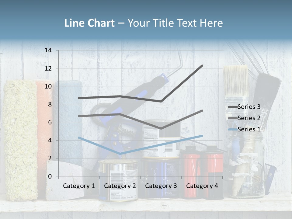 Items Bristle Indoors PowerPoint Template