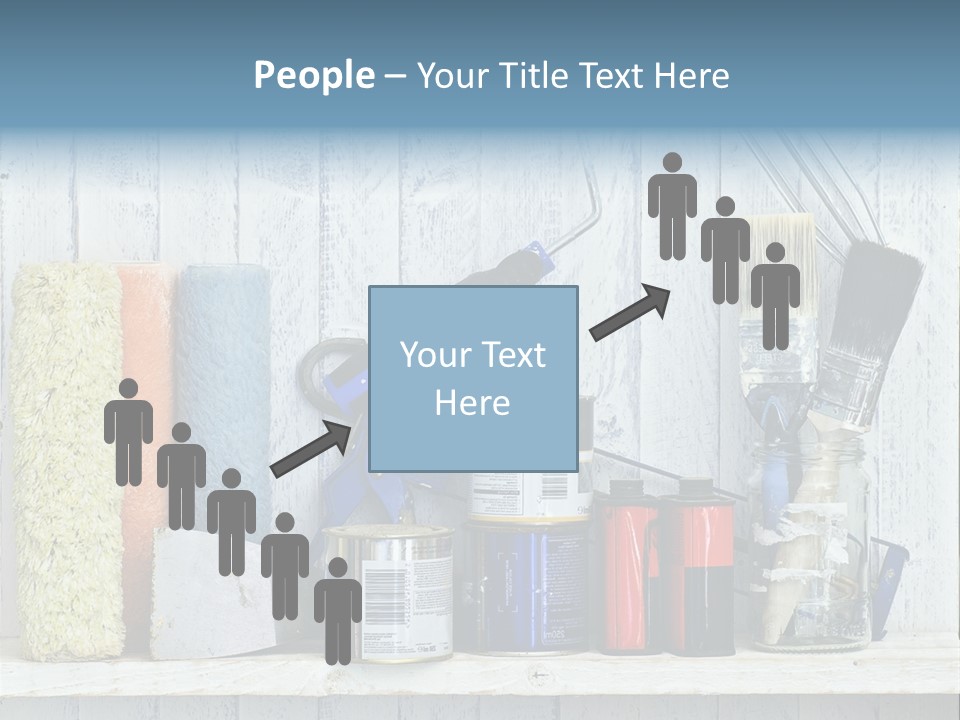 Items Bristle Indoors PowerPoint Template