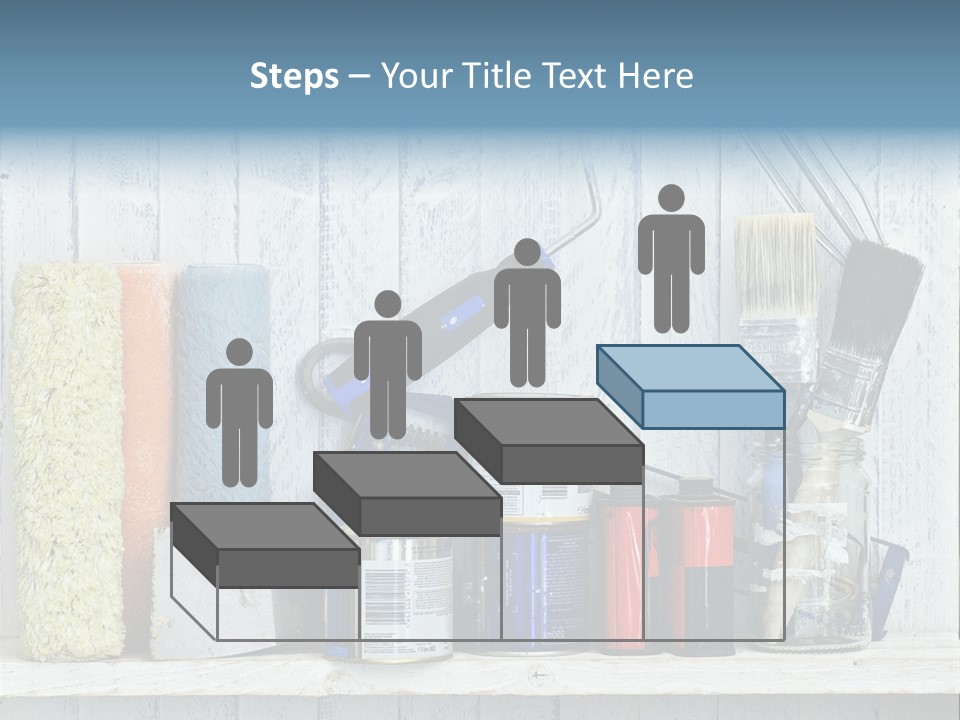 Items Bristle Indoors PowerPoint Template