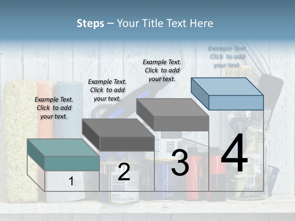 Items Bristle Indoors PowerPoint Template