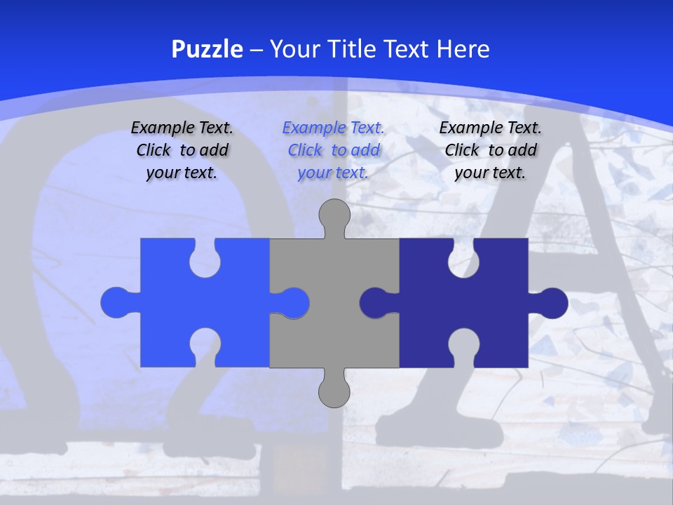 Glass Art Faith PowerPoint Template