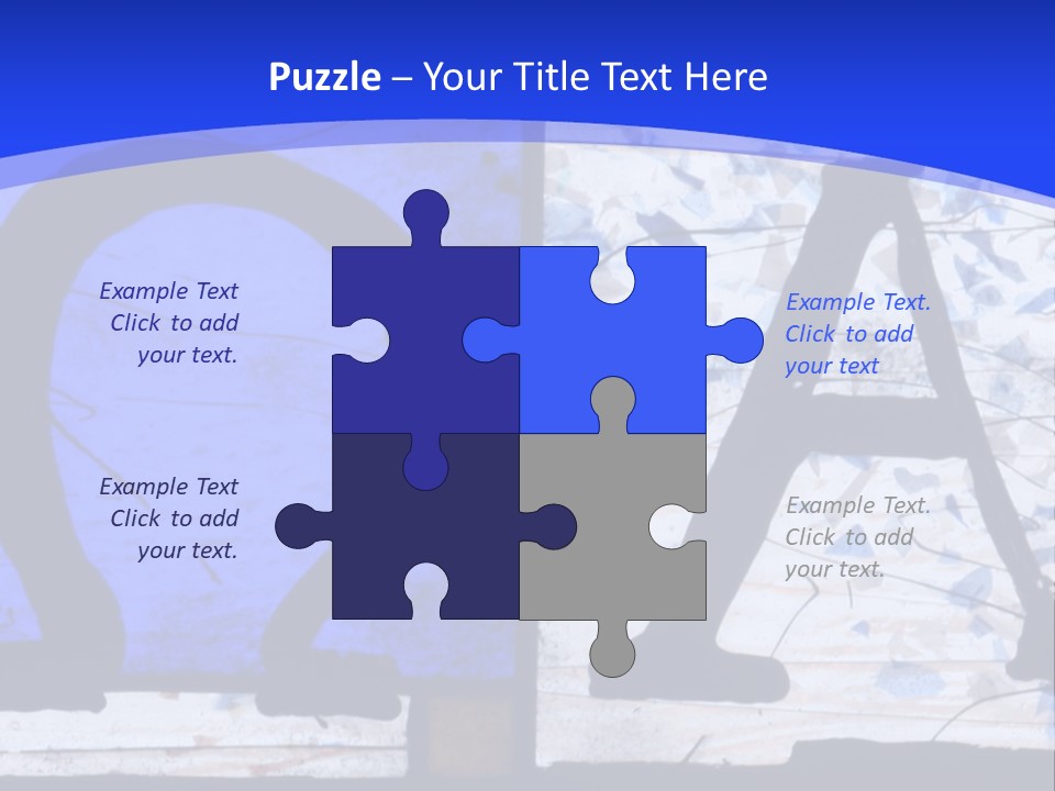 Glass Art Faith PowerPoint Template