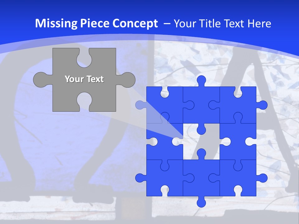 Glass Art Faith PowerPoint Template