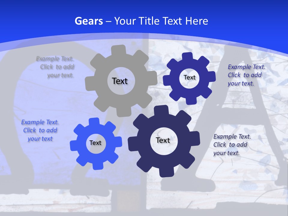 Glass Art Faith PowerPoint Template