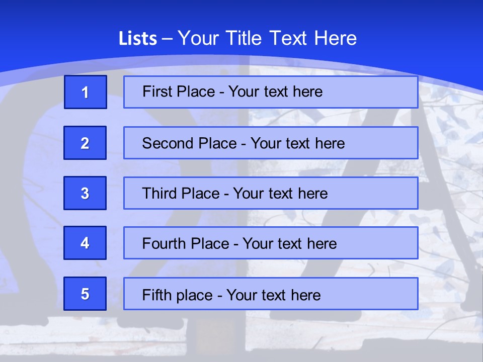 Glass Art Faith PowerPoint Template