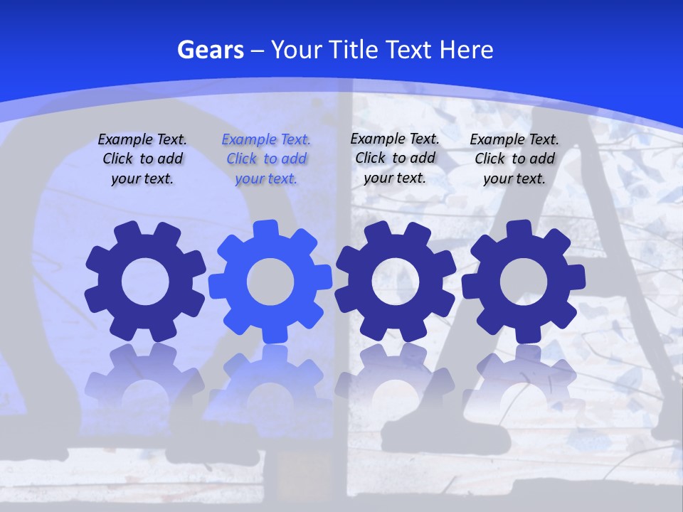 Glass Art Faith PowerPoint Template