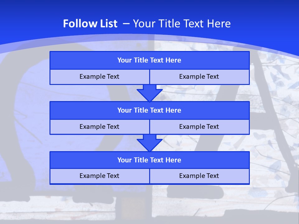 Glass Art Faith PowerPoint Template