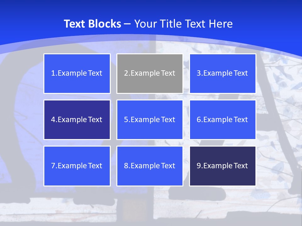 Glass Art Faith PowerPoint Template